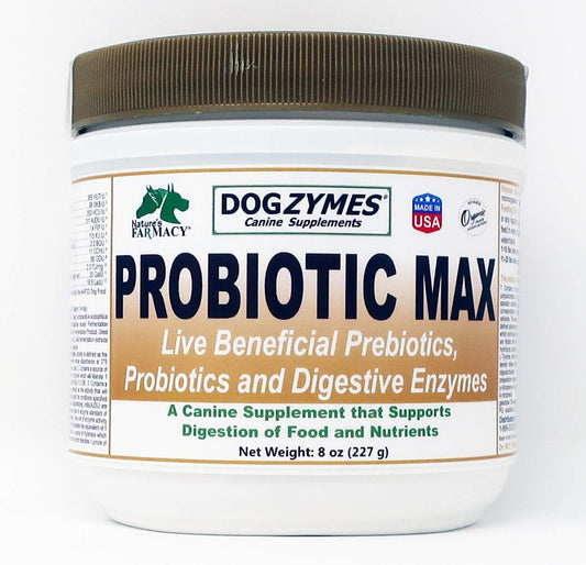 Dogzymes Probiotic Max - Essential Digestive Support for Dogs