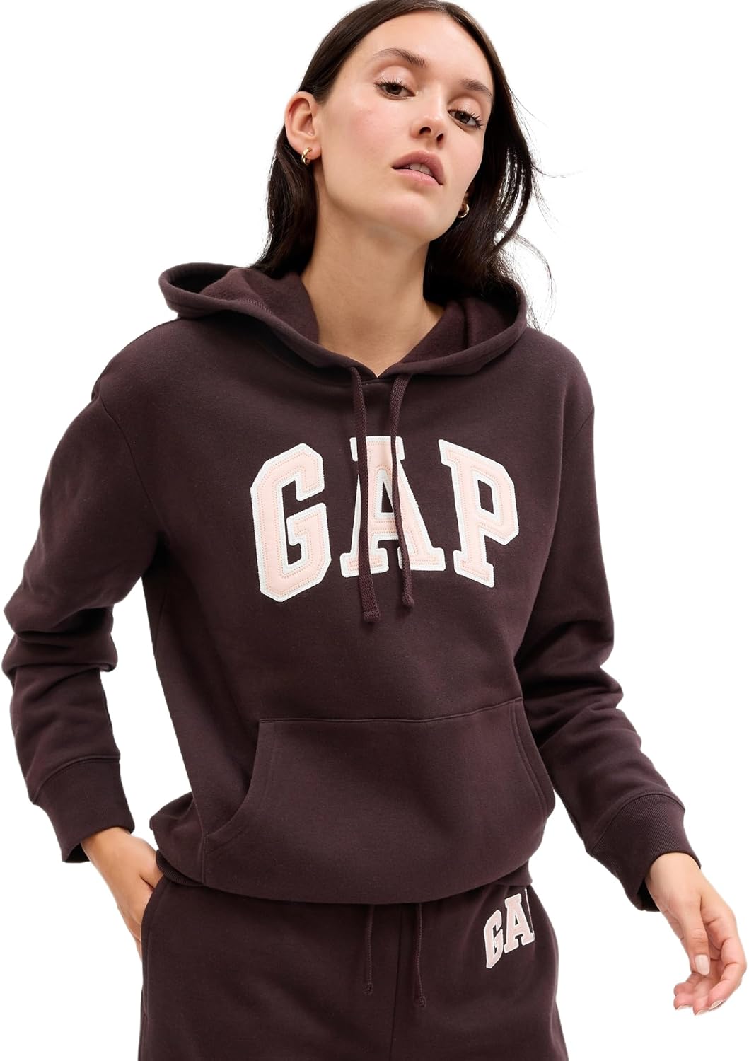 GAP Women's Logo Hoodie Sweatshirt for Stylish Comfort