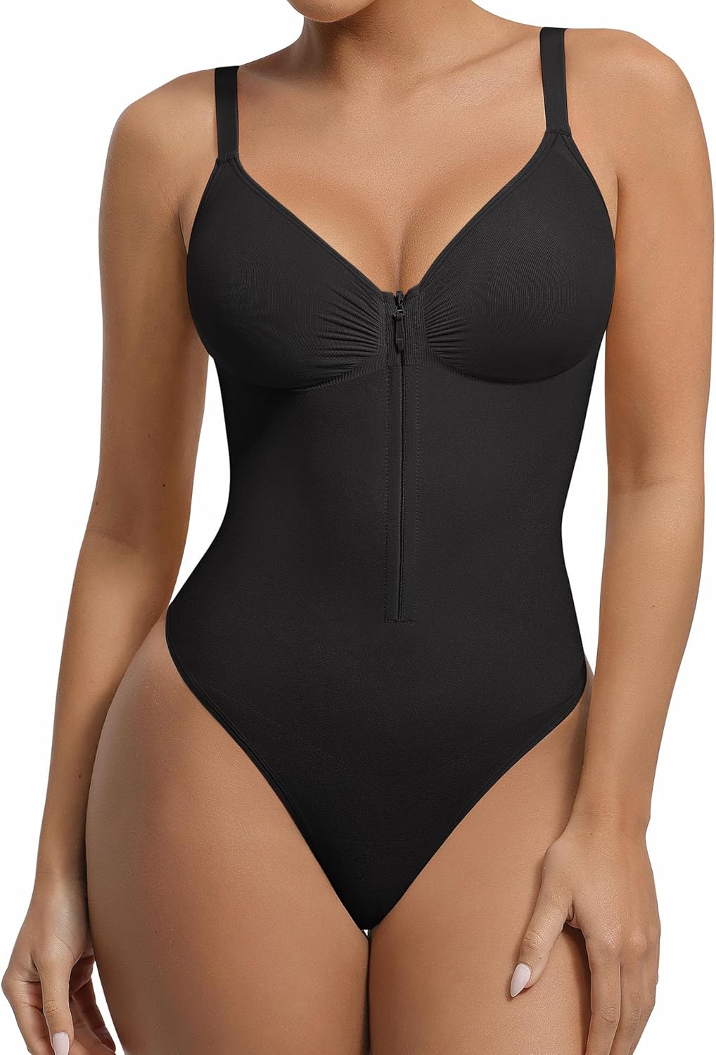 FeelinGirl Shapewear Bodysuit for Women with Tummy Control