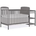 Dream On Me Anna 3-in-1 Convertible Full-Size Crib & Changer - Grows