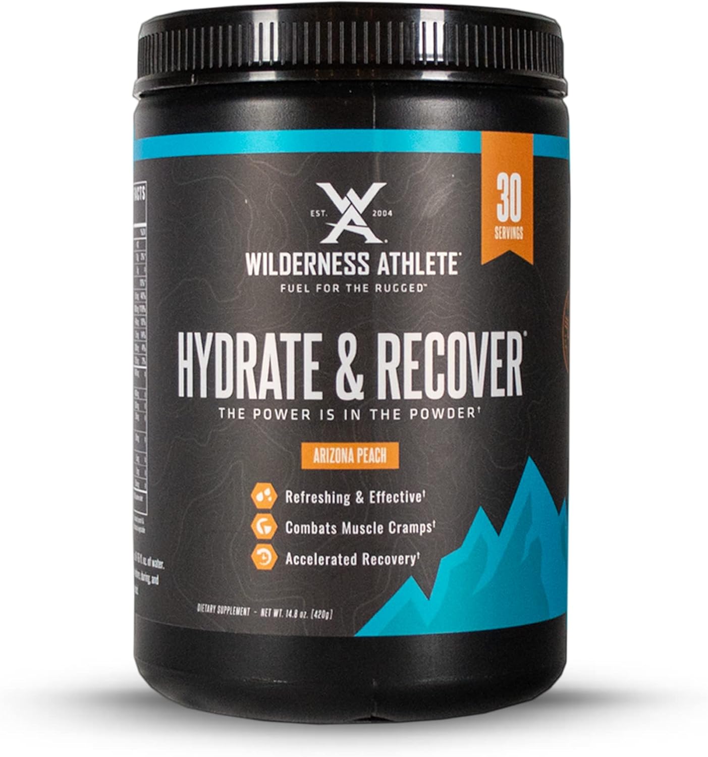 Wilderness Athlete Hydrate & Recover Liquid Hydration Powder Mix