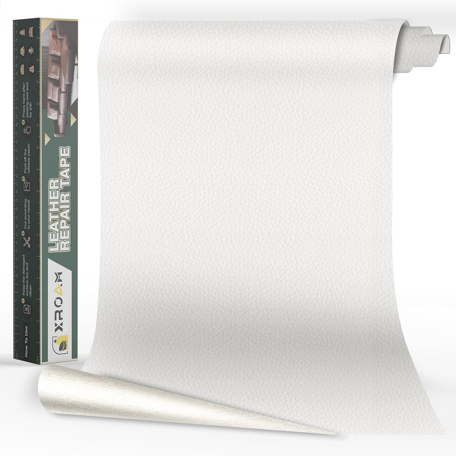 Leather Repair Tape for Furniture - Self Adhesive Patches 23.6x79 in