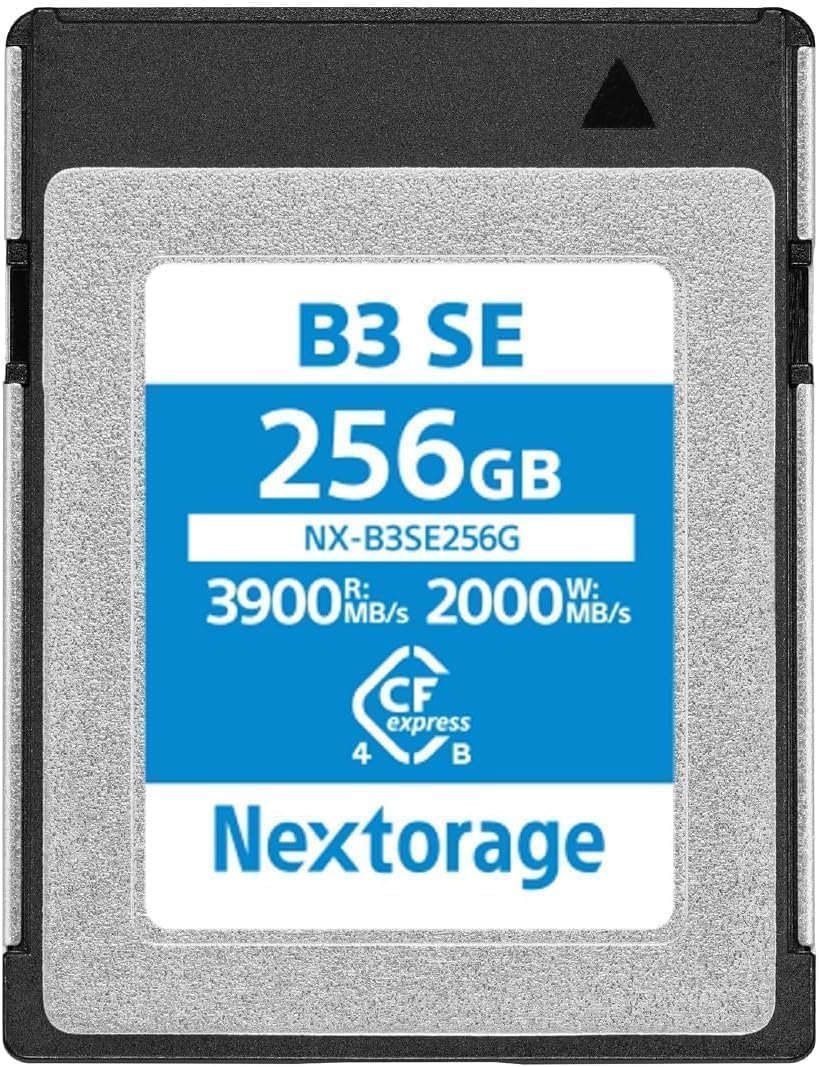Nextorage CFexpress 4.0 Type B 256GB Memory Card for Professionals
