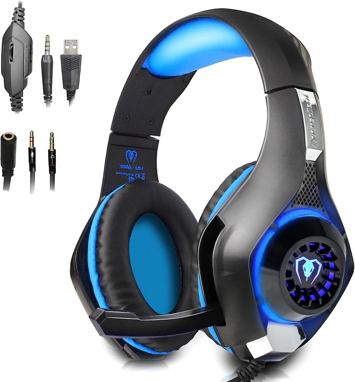 Immersive Gaming Headset with Mic - Surround Sound & Noise Reduction