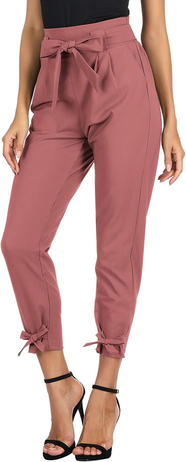 GRACE KARIN Womens Casual High Waist Pencil Pants with Pockets