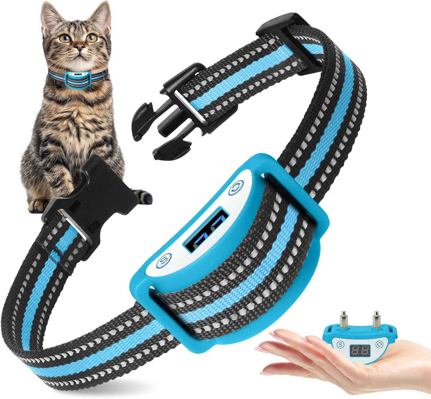 Cat Shock Collar - Gentle Training Solution for Small Cats