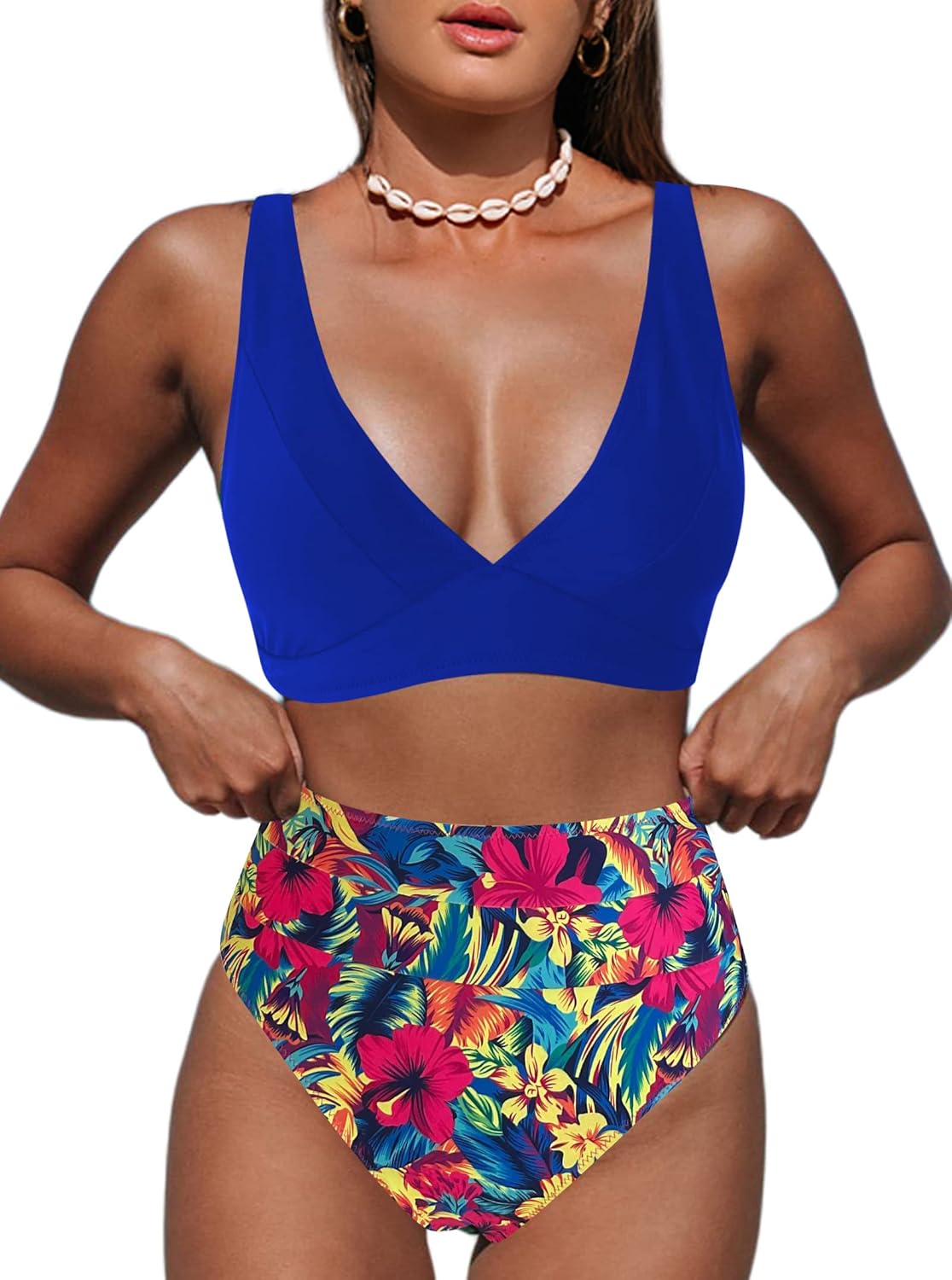 Hilinker Women's Leopard Bikini Swimsuits for Summer Fun