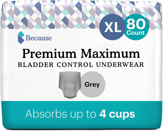Ultimate Overnight Protection - XLarge Incontinence Underwear for Men