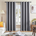 Rutterllow Blackout Curtains for Bedroom - Thermal Insulated 2 Panels