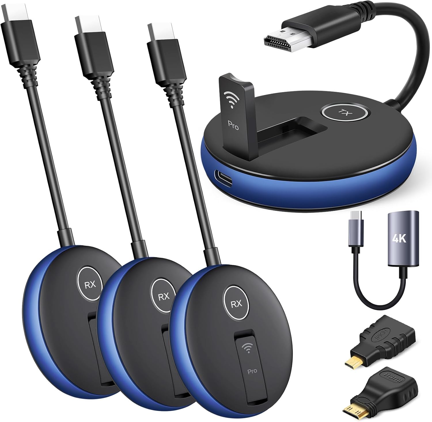 Yomais Wireless HDMI PRO: Multi-TV Extender Kit