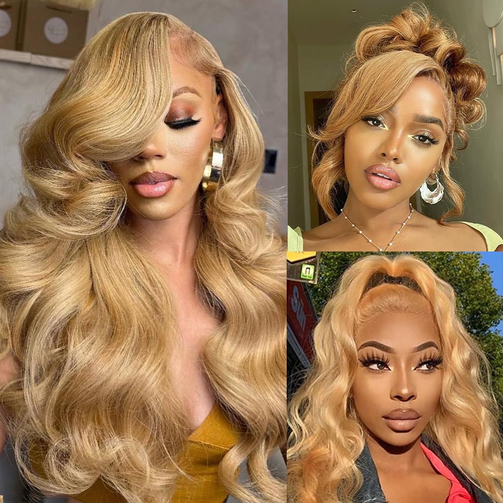 Avolo Honey Blonde Lace Front Wig Human Hair for Stylish Looks