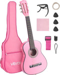 Acoustic Guitar Classical 30ft Starter Kit for Beginners - Comfortable