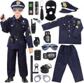 16PCS Police Costume for Kids - Fun Role-Playing Set