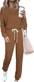 PRETTYGARDEN Women's Two Piece Loungewear Set - Cozy Casual Fit