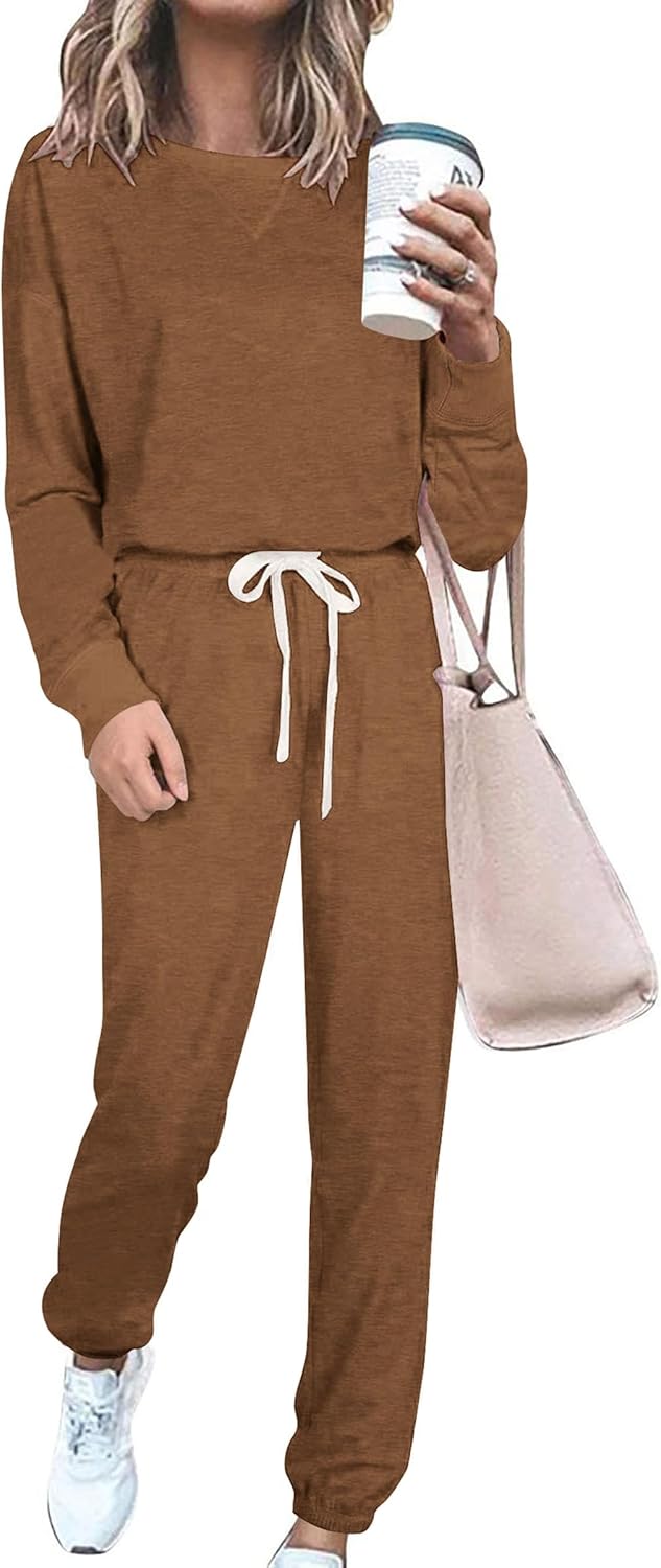 PRETTYGARDEN Women's Two Piece Loungewear Set for Comfort