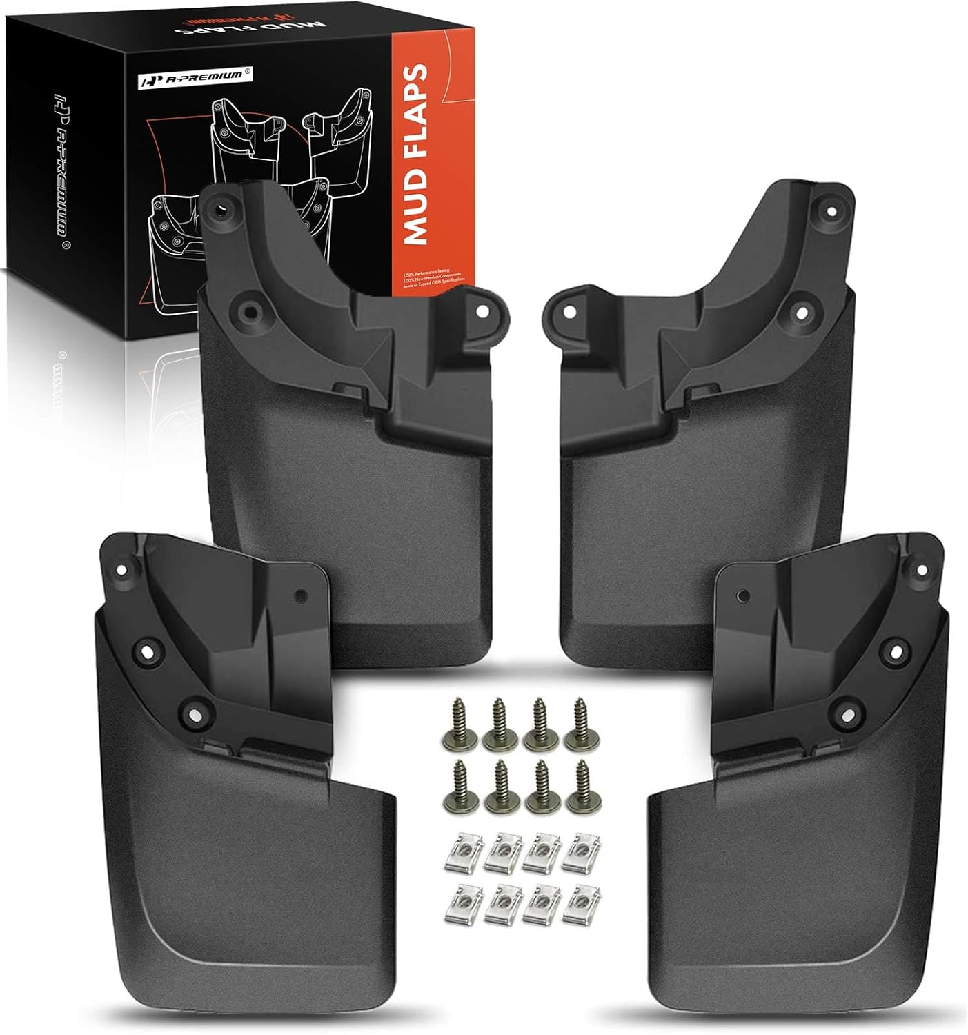 A-Premium Mud Flaps for Toyota Tacoma 2016-2023 - Set of 4PCS