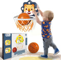 Indoor Mini Basketball Hoop for Toddlers Kids - Adjustable Door Hoop