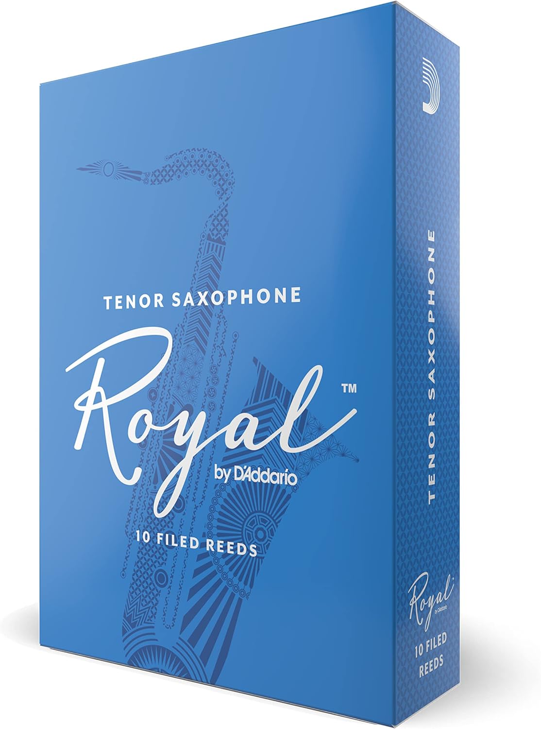 D'Addario Royal Tenor Saxophone Reeds for Clarity and Tone