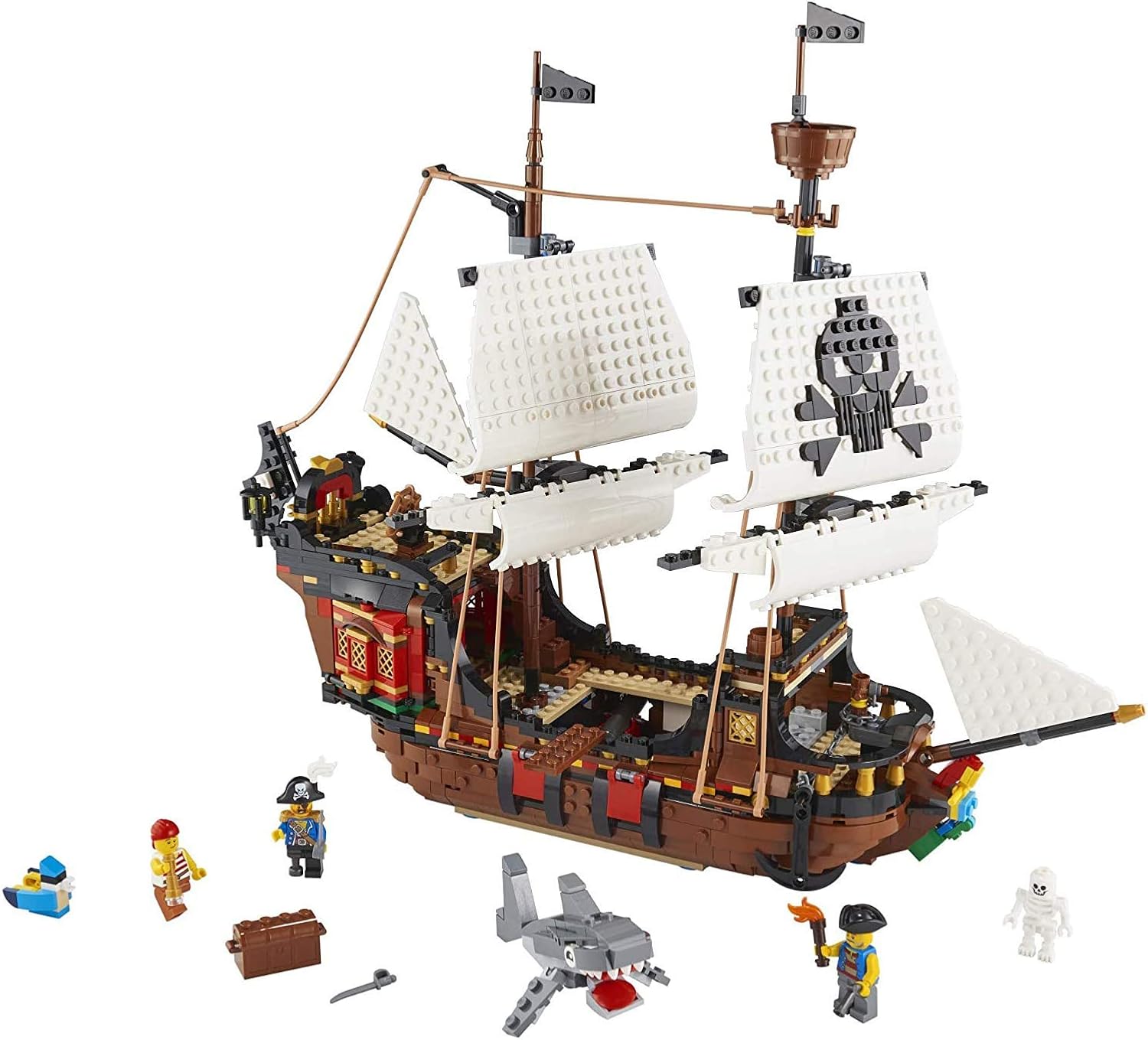 LEGO Creator 3 in 1 Pirate Ship Set for Kids Ages 9+ Years