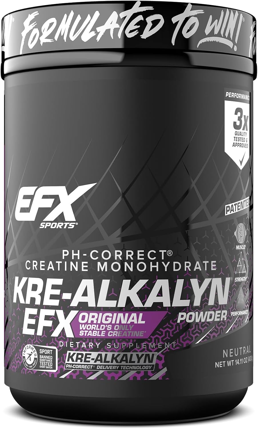 Kre-Alkalyn EFX Powder for Strength, Muscle Growth & Performance