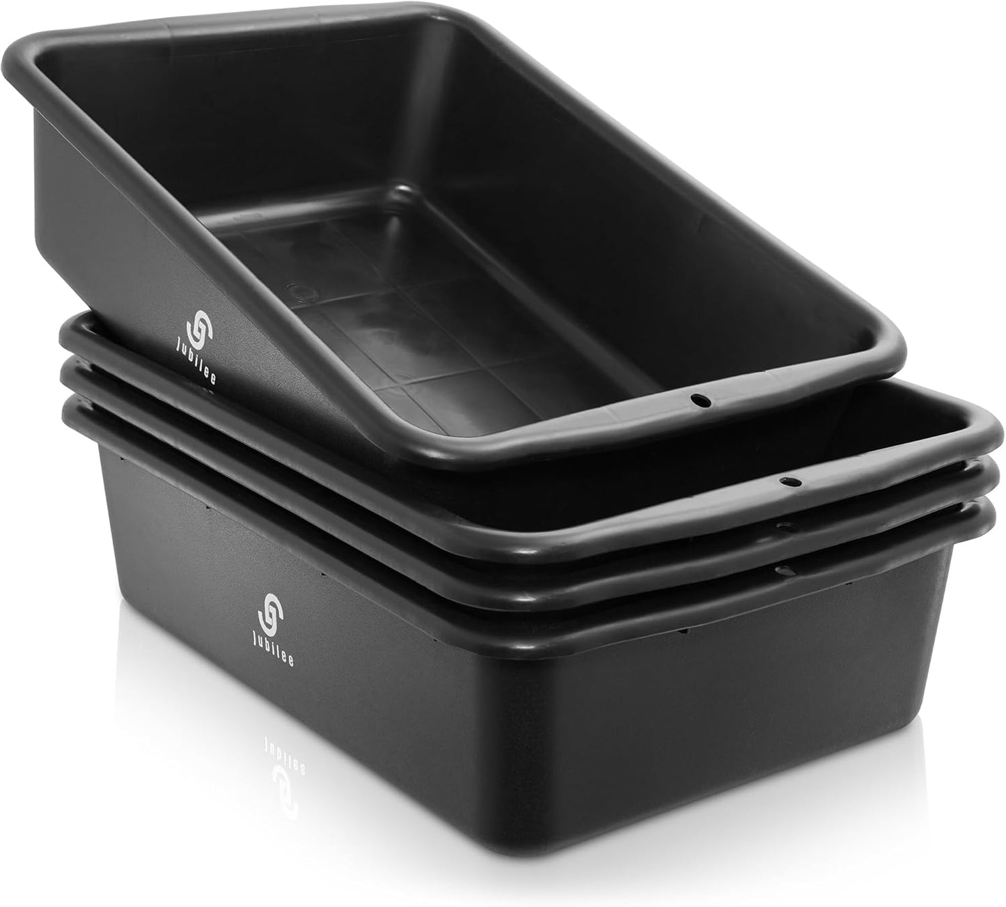 Jubilee Heavy Duty Plastic Storage Bin - Versatile Utility Tub