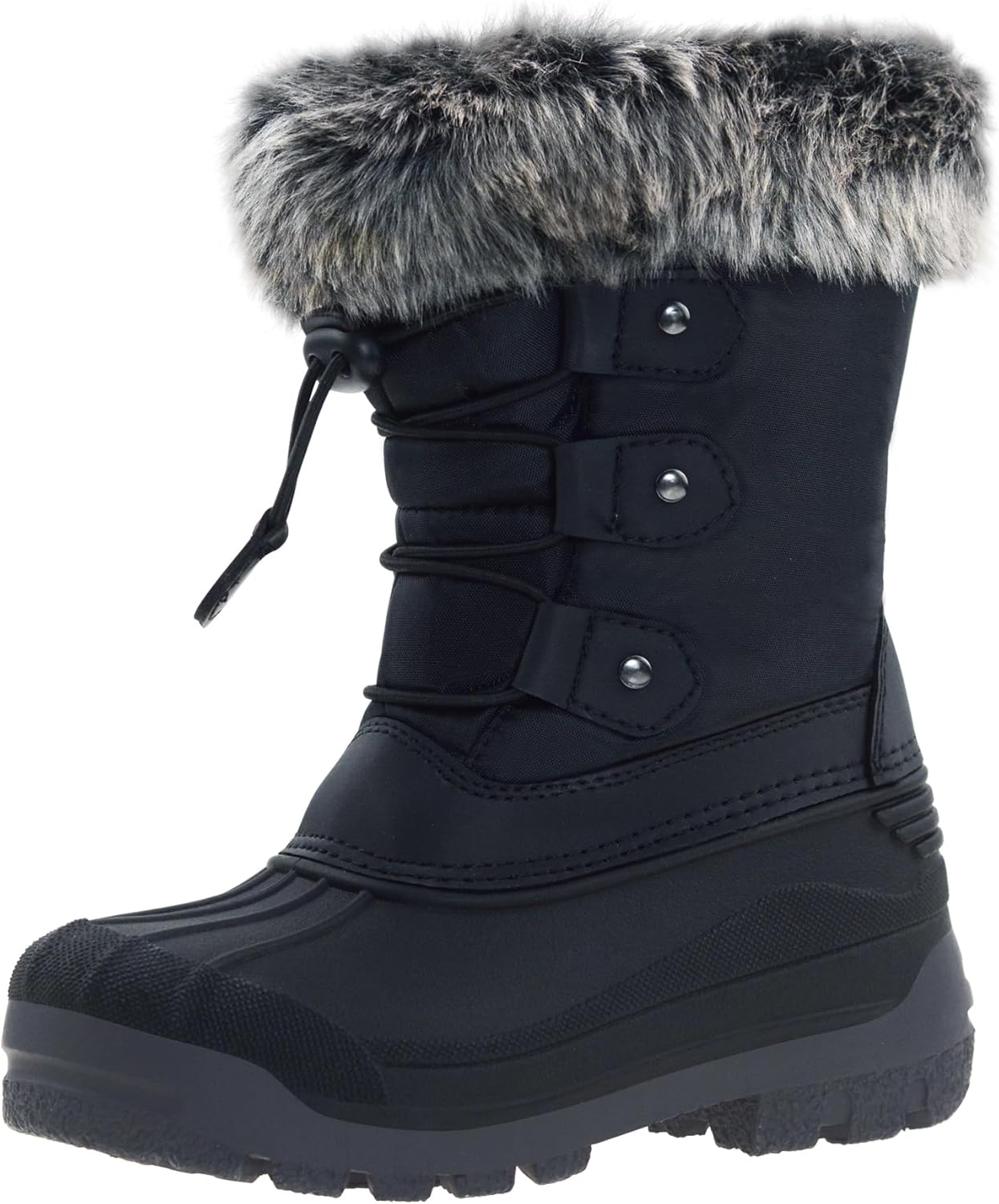 CyKie Girls Winter Snow Boots for Kids - Waterproof & Insulated