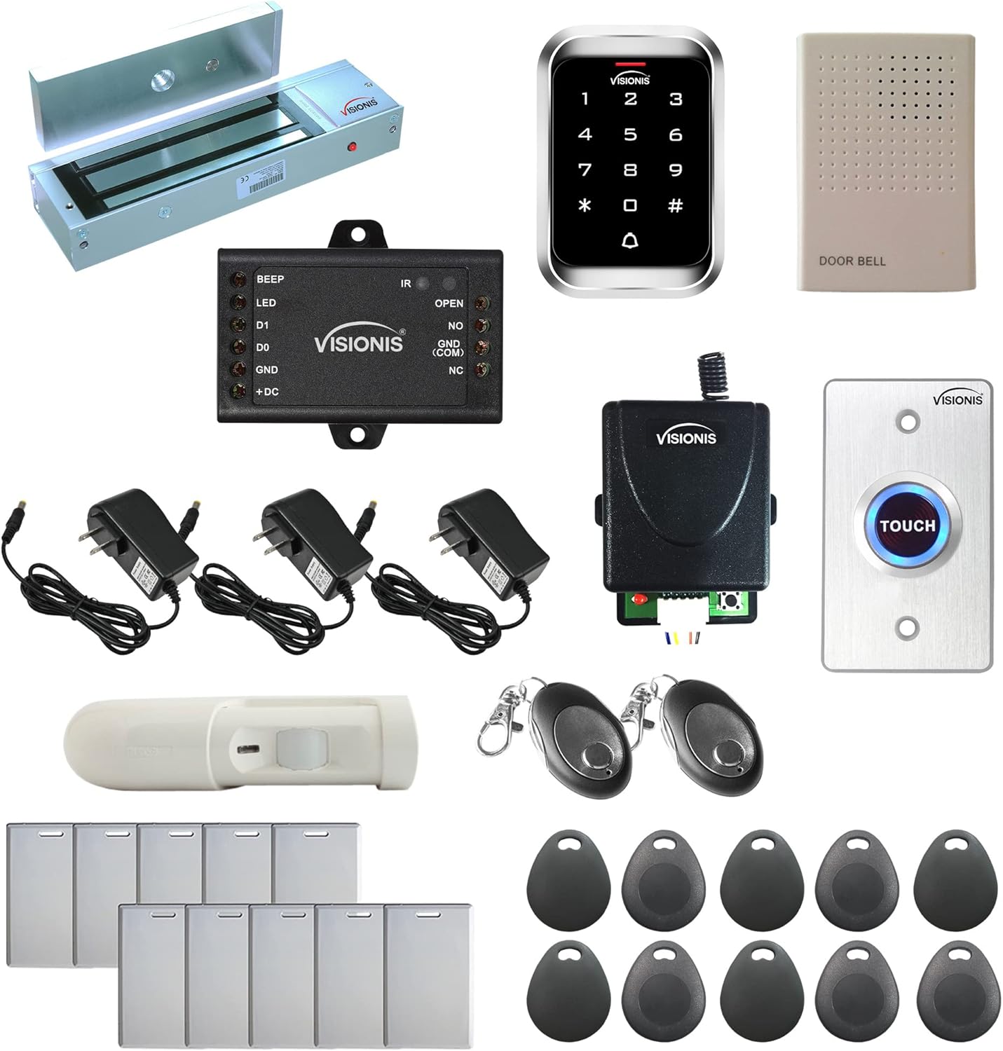 Visionis FPC-5296 One Door Access Control System with Keypad