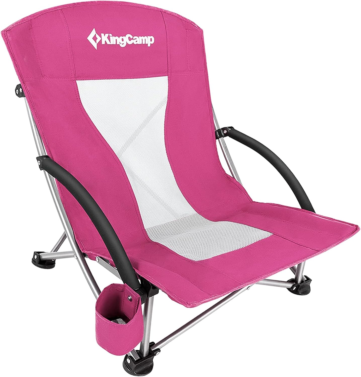 KingCamp Low Seat Beach Chair for Comfortable Outdoor Relaxation