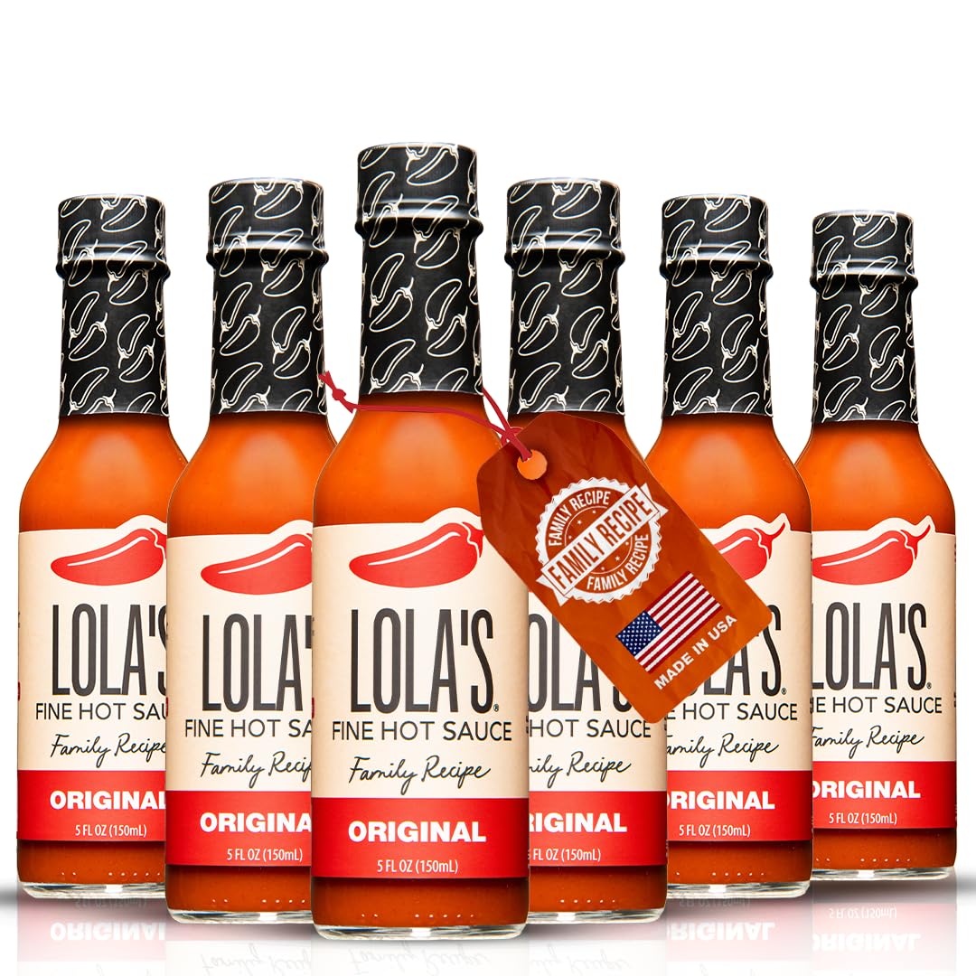 Lolas Fine Hot Sauce Original - All Natural Gluten Free Flavor