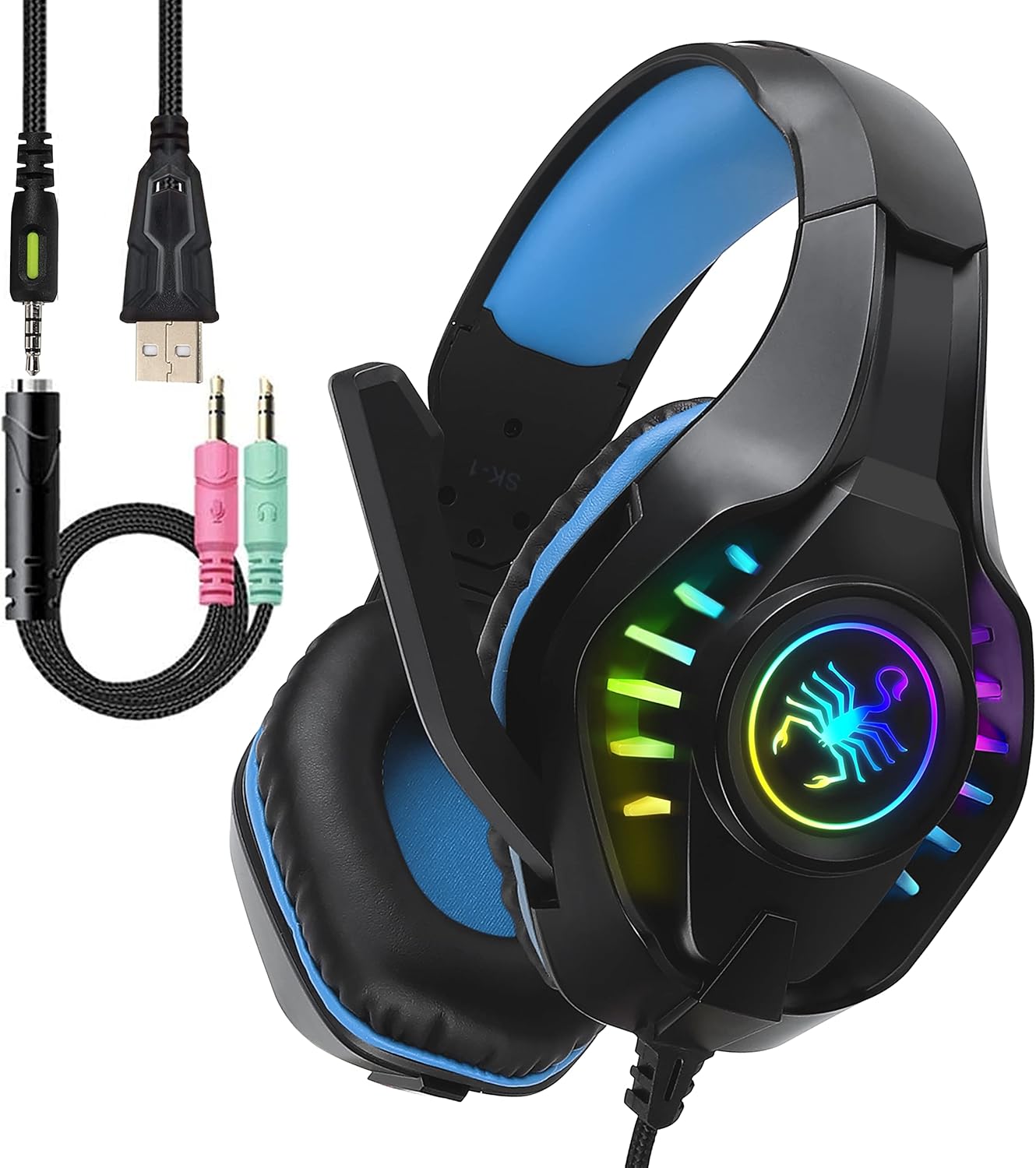 SVYHUOK Pro Gaming Headset: Immersive Surround Sound