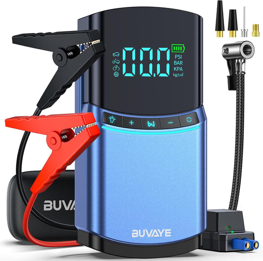 Ultimate Car Jump Starter + Air Compressor Combo