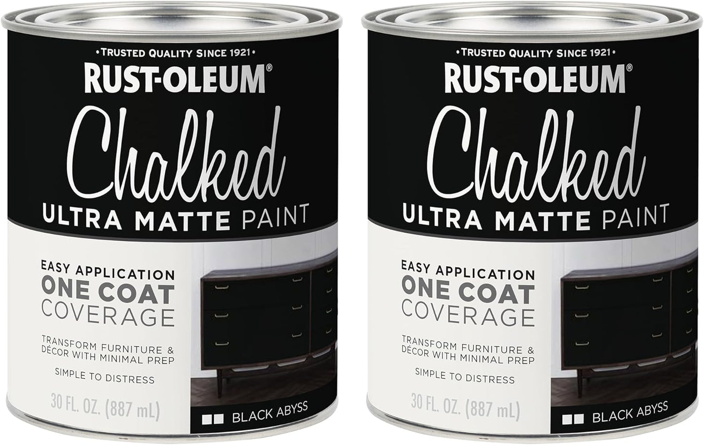 Rustoleum Chalked Black Abyss Ultra Matte Interior Paint Review