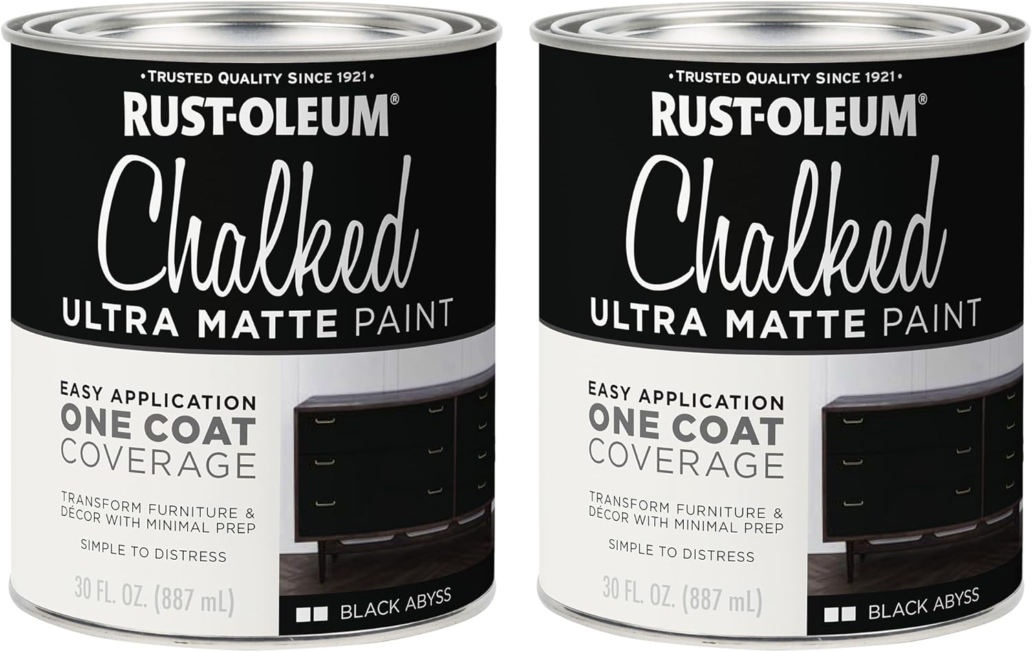 Rustoleum Chalked Black Abyss Ultra Matte Interior Paint Review
