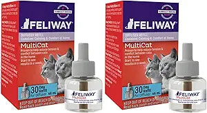 FELIWAY MultiCat Diffuser Refill for Peaceful Cat Homes