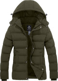 Wantdo Women's Hooded Warm Winter Coat Quilted Thicken (Style BN3M)