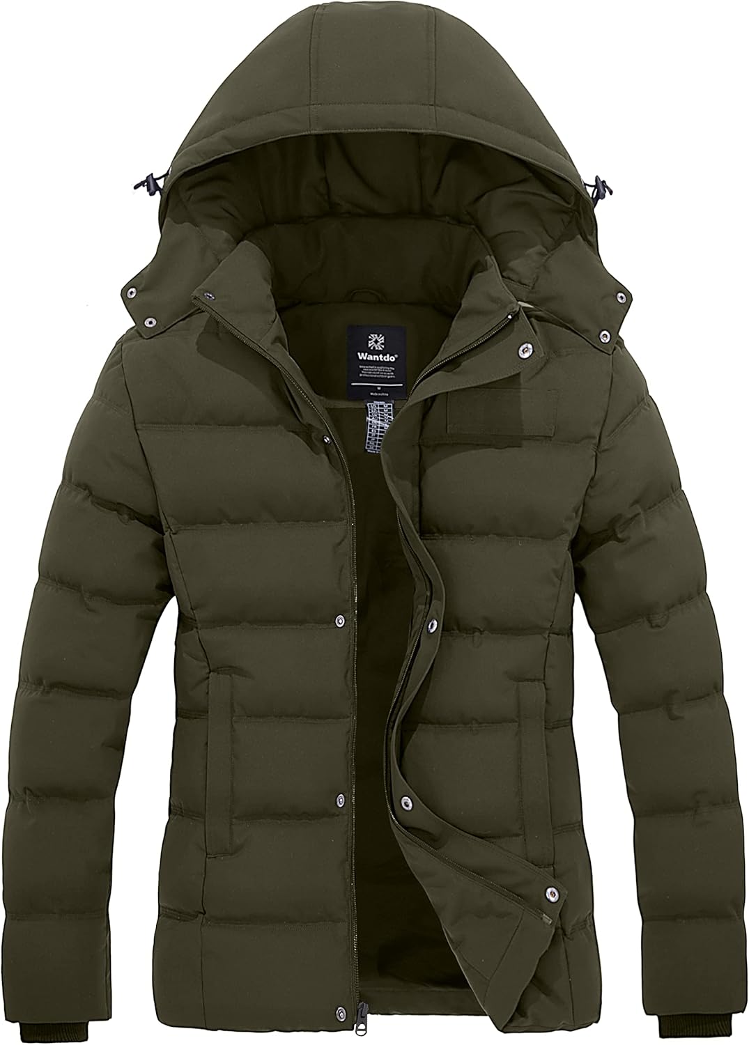 Wantdo Women's Hooded Warm Winter Coat for Cold Weather Comfort