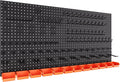 Pegboard 48x24 Inch Metal Peg Board Kit - Organized Garage Storage