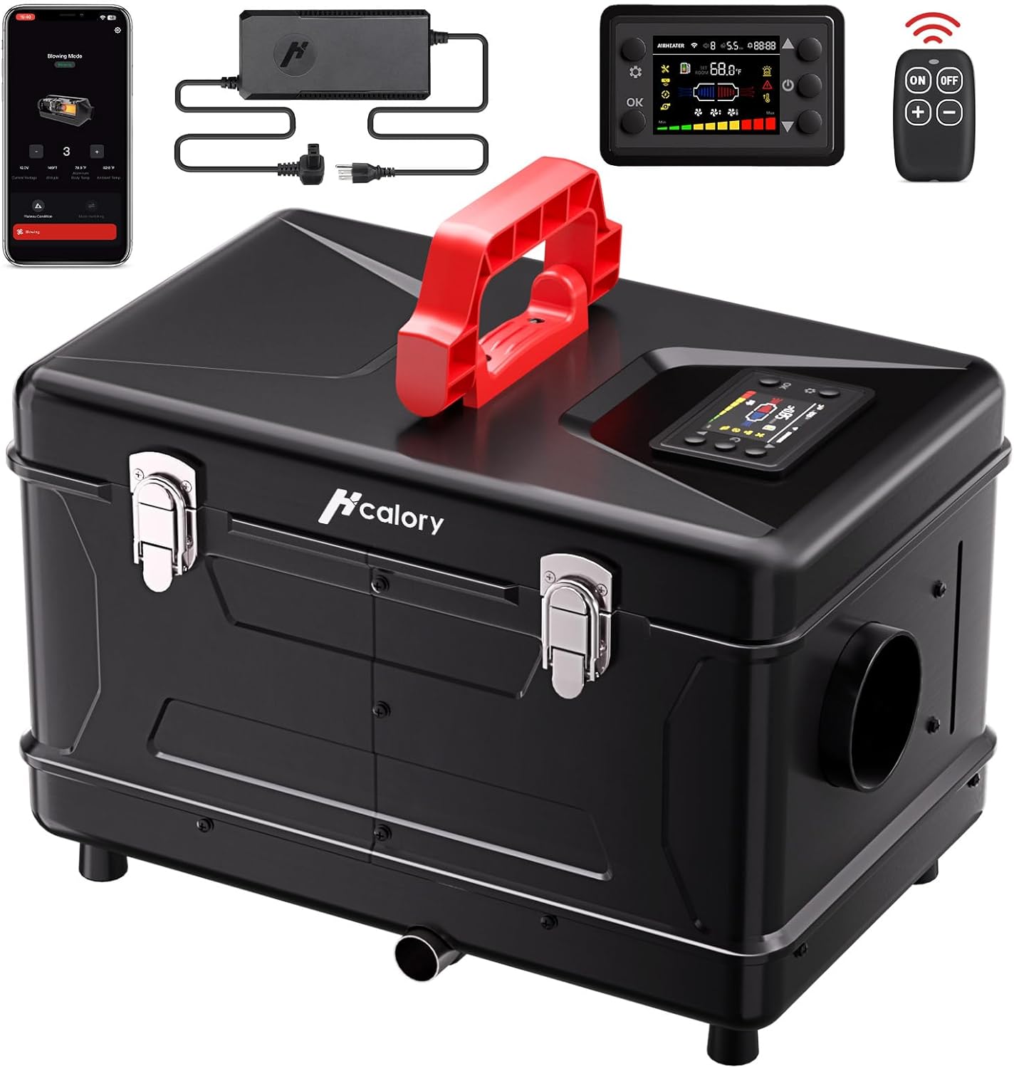 HCALORY 8KW Diesel Heater: All-in-one Portable Power