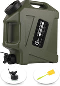 3.2 Gallon/5 Gallon Water Containers with Spigot - Portable Camping