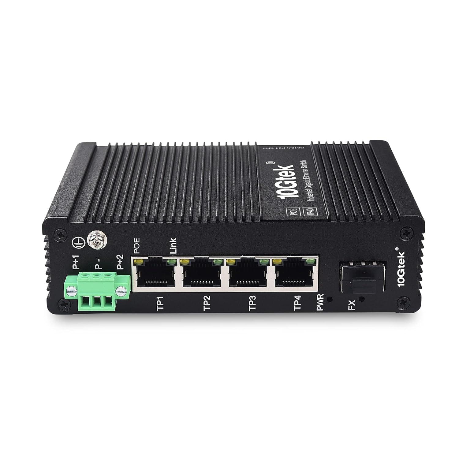 Industrial 5-Port Gigabit Ethernet Switch with POE Support