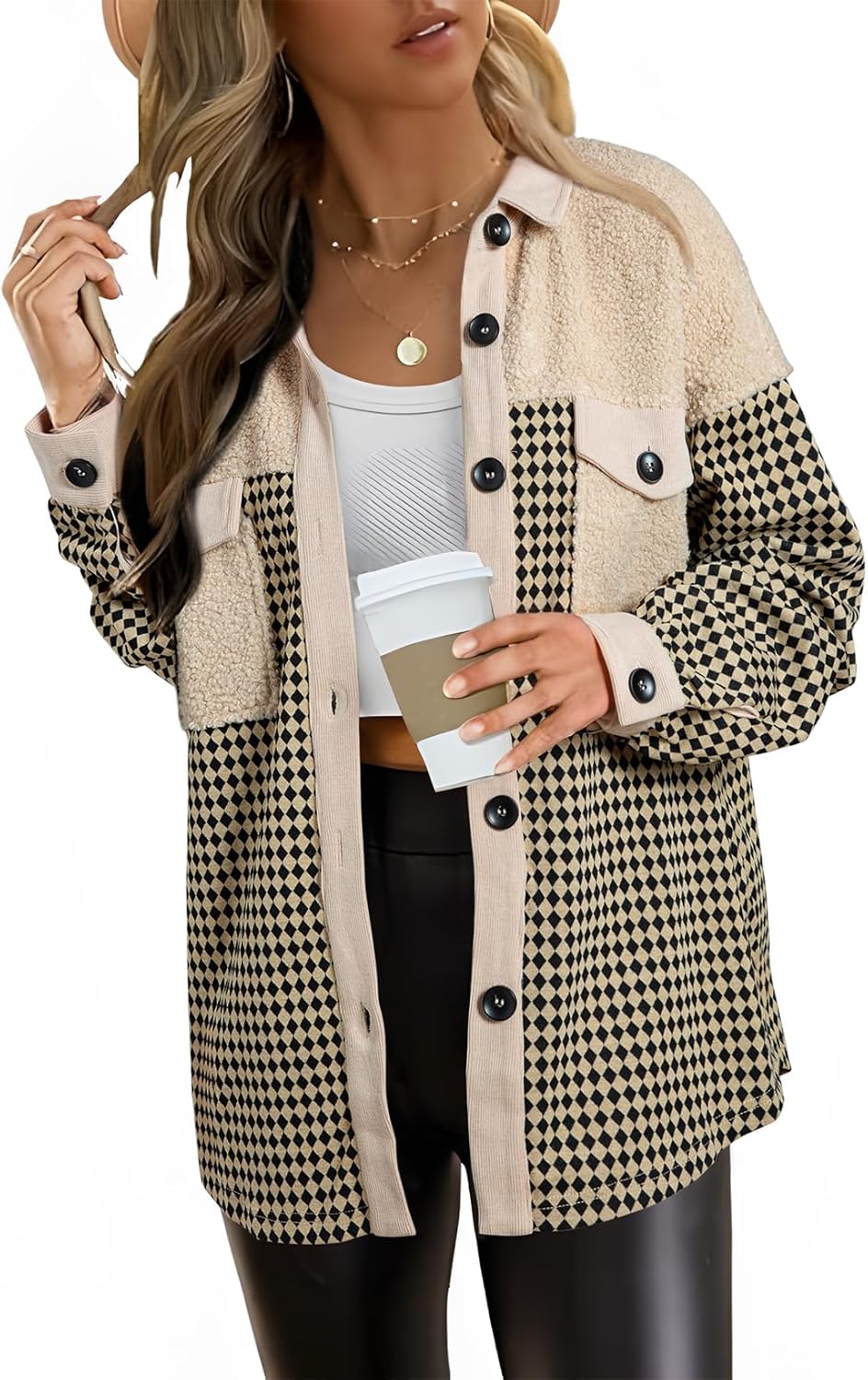 SHEWIN Shackets for Women: Stylish and Warm Fall Jackets