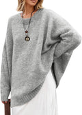 Saodimallsu Womens Oversized Tunic Sweater - Cozy Fall Knit