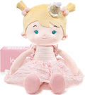 LeyaDoll Soft Baby Doll Toy 16ft - Snuggly First Rag Doll for Toddlers