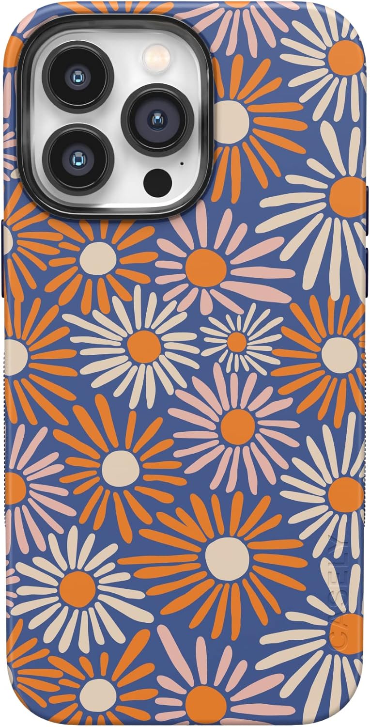 Casely iPhone 14 Pro Max Case with Daisy Floral Design