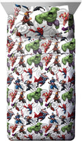 Marvel Avengers Kids Sheet Set Twin - Ultra-Soft Microfiber