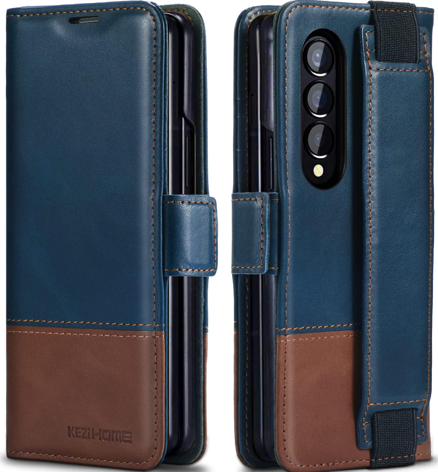 KEZiHOME Galaxy Z Fold 4 5G Case with RFID Blocking Features