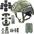 Airsoft Fast Helmet Set with Cover for Adult and Teenager - Adjustable