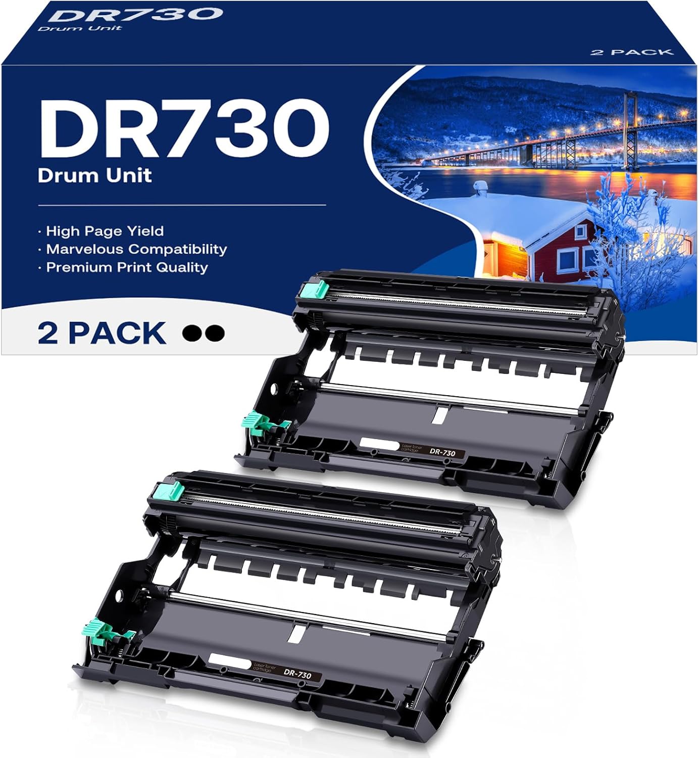 Compatible DR730 Drum Unit Replacement for Brother Printers