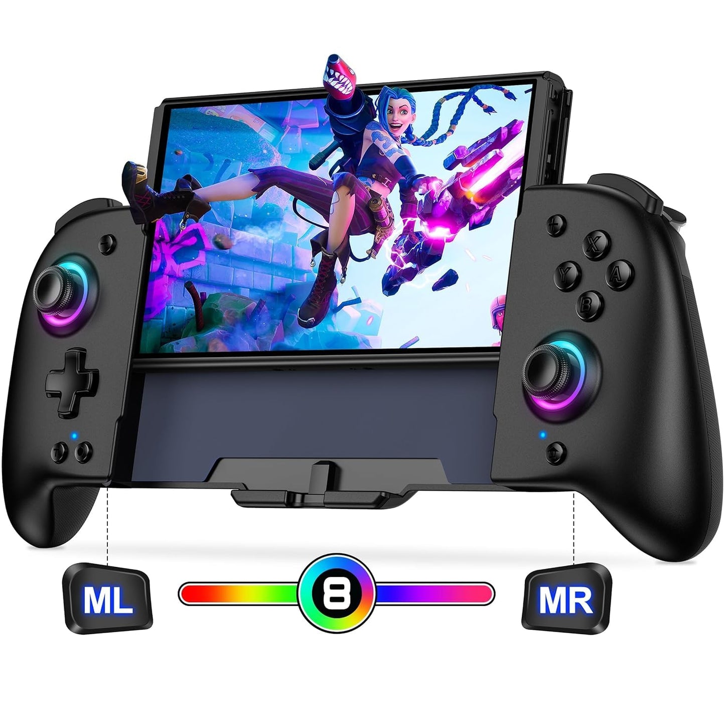 Spican Full-Size Wireless Controller: Ergonomic & Programmable
