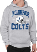 Indianapolis Colts Team Helmet Pullover Hoodie - Game Day Classic